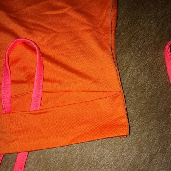 4/$20 2 Nwot Shein neon crop tops, pink is xs orange S - Picture 4 of 11